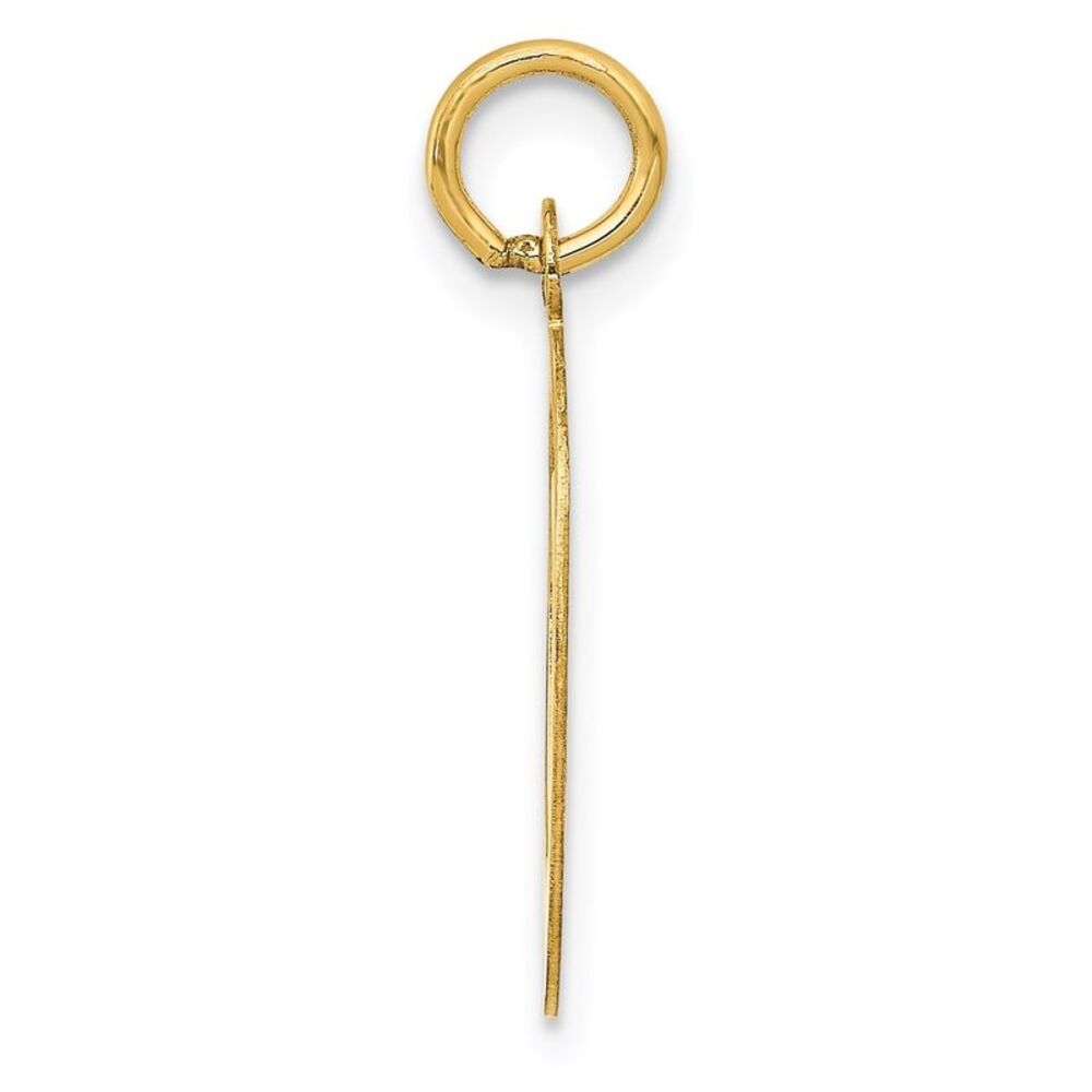 Kazi Luxury 14k Yellow Gold Script Letter O Initi… - image 2